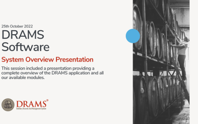 Protected: DRAMS System Overview Presentation| Heaven Hill – October 2022