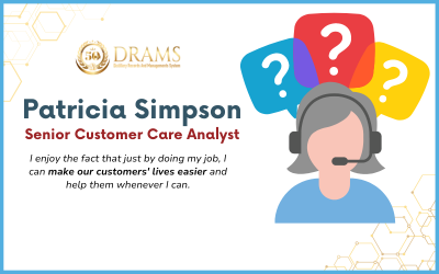 DRAMS Employee Q&A: Patricia Simpson – Senior Customer Care Analyst