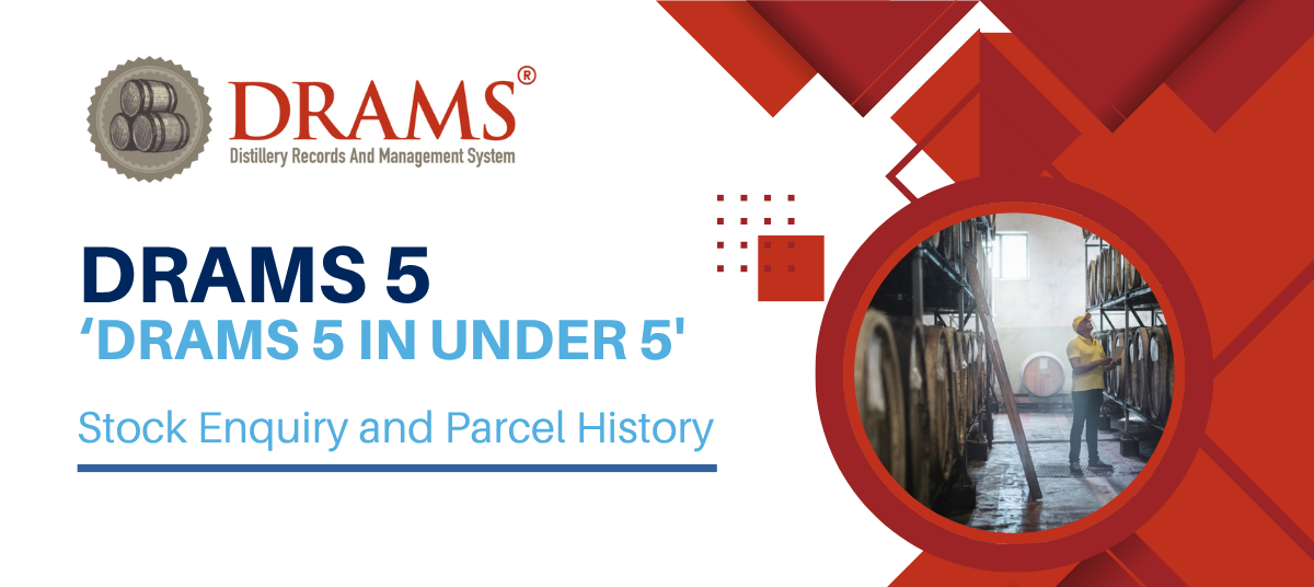 DRAMS 5 in Under 5 - Stock Enquiry and Parcel History