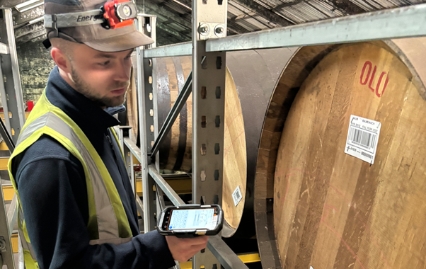 International Beverage Warehouse team utilising DRAMS Scan